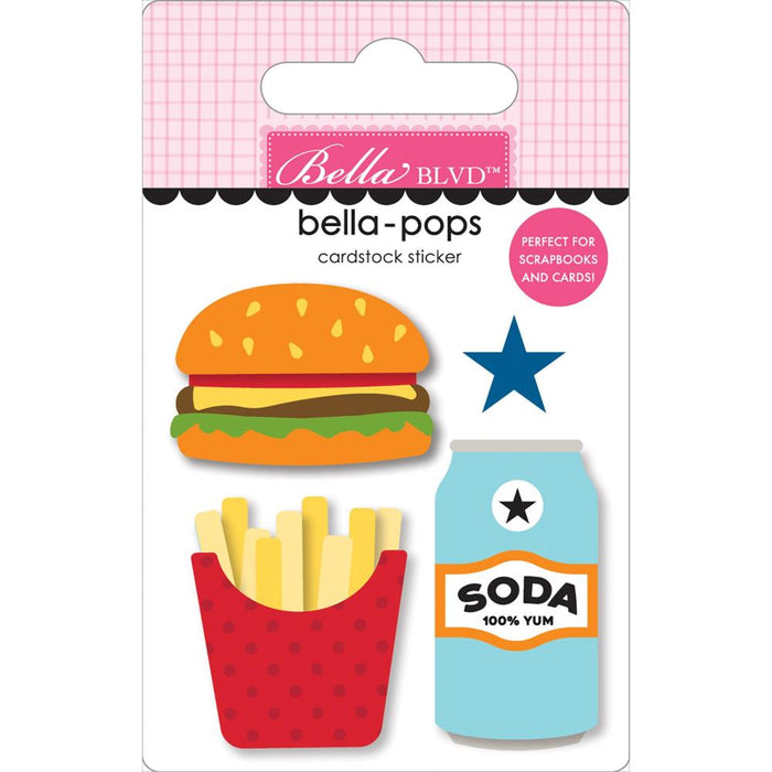 Bella Blvd Teen Vibe Carson - Always Hungry Bella-Pops 3D Sticker