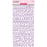 Bella Blvd Luna Alphabet Stickers - Plum