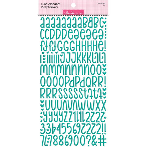 Bella Blvd Luna Alphabet Stickers - Gulf