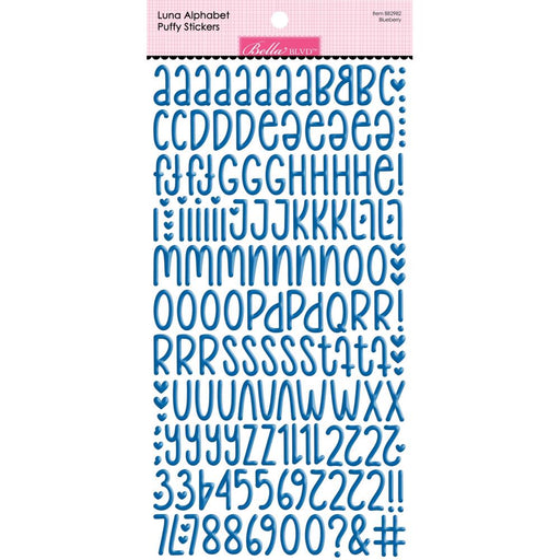 Bella Blvd Luna Alphabet Stickers - Blueberry