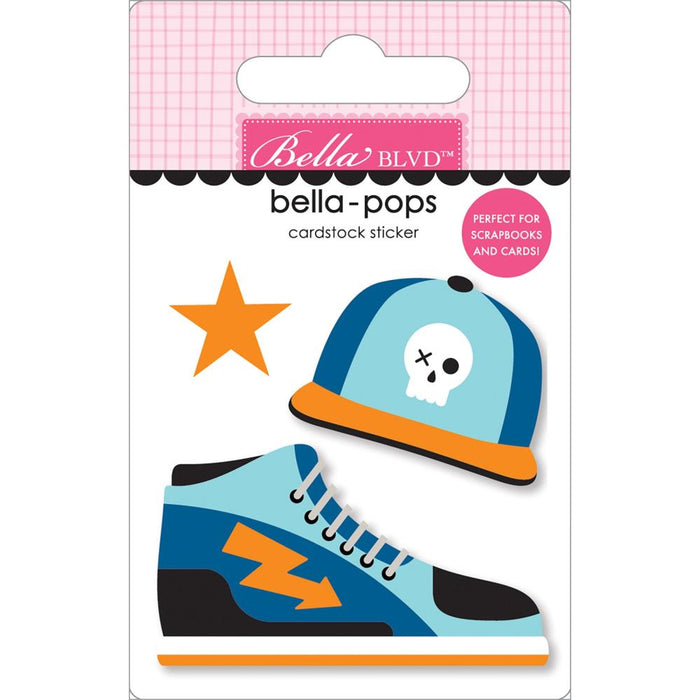 Bella Blvd Teen Vibe Carson - Guy Style Bella-Pops 3D Sticker