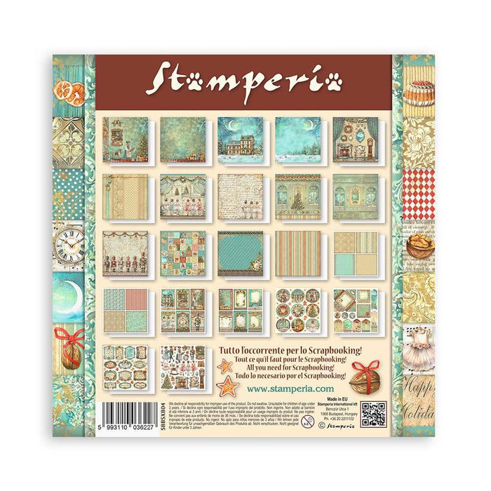 Stamperia The Nutcracker - 8x8 Maxi Paper Pack