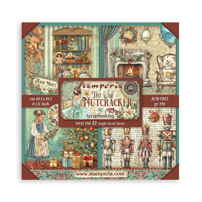 Stamperia The Nutcracker - 8x8 Maxi Paper Pack