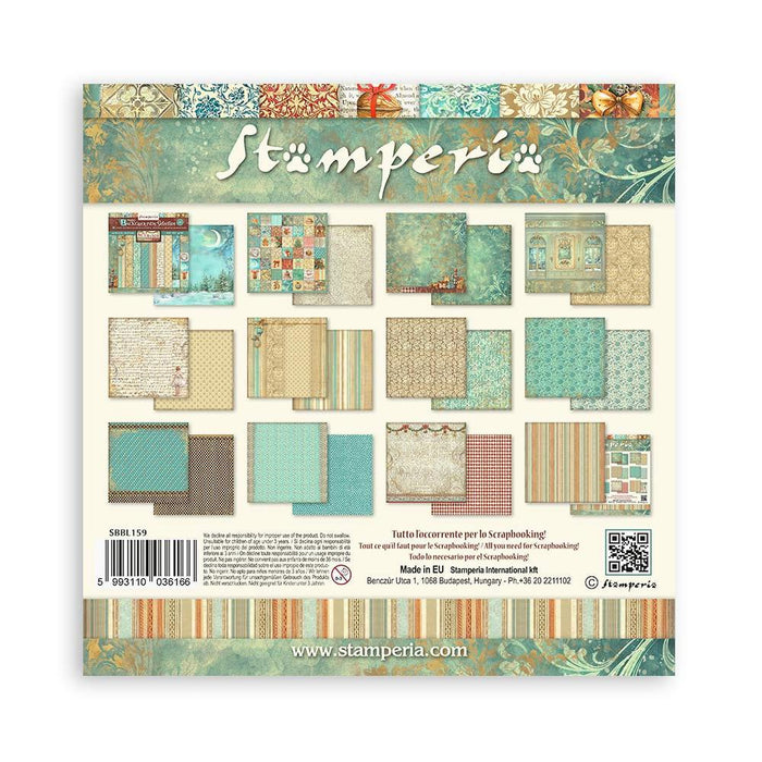 Stamperia The Nutcracker - 12x12 Maxi Backgrounds Paper Pack