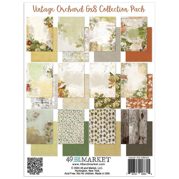 49 & Market Vintage Orchard - 6x8 Collection Pack