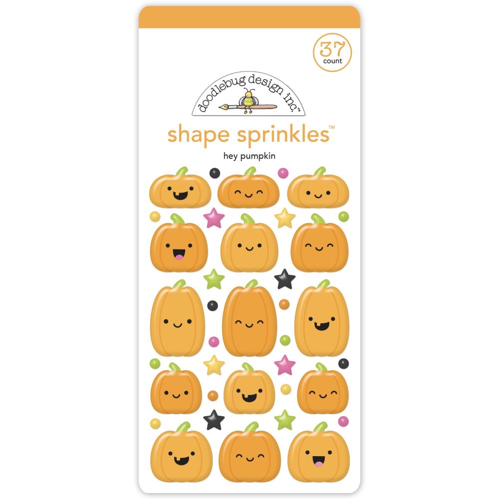 Doodlebug Design Hey Pumpkin - Hey Pumpkin Shape Sprinkles