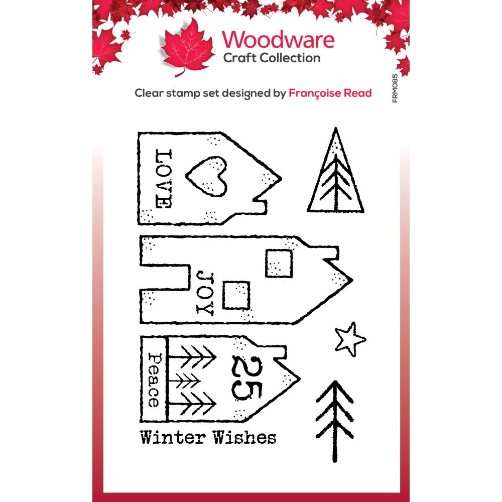 Woodware Clear Stamps - Nordic Houses