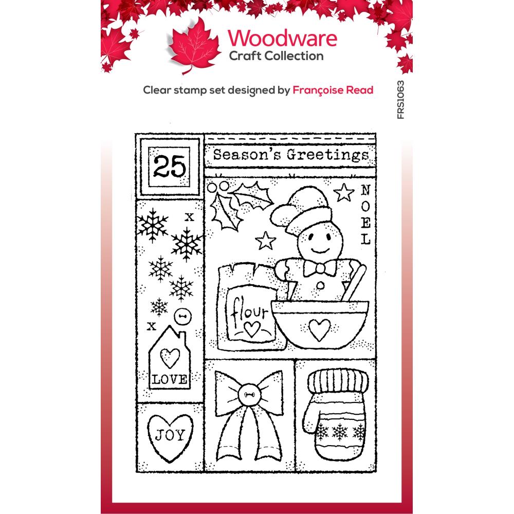 Woodware Clear Stamps - Winter Sampler