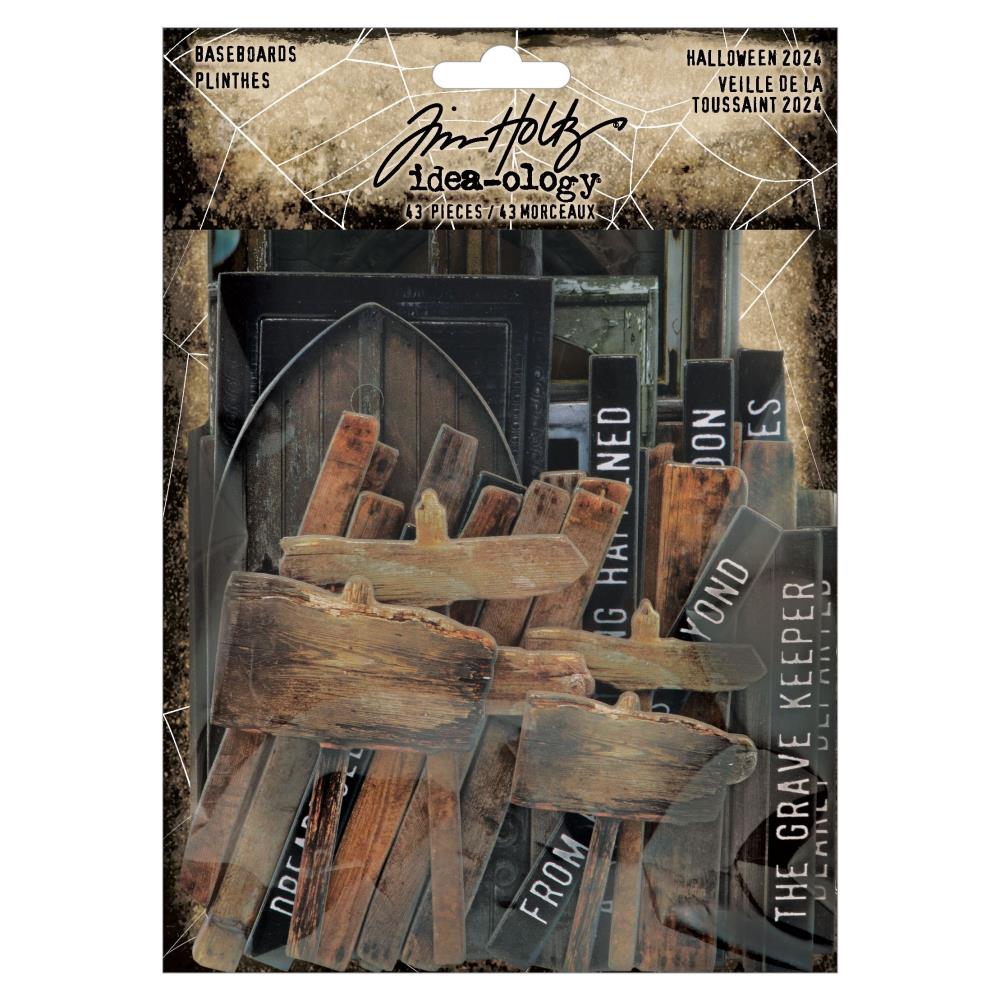 Tim Holtz Idea-ology - Baseboards Halloween 2024