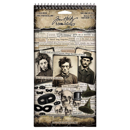 Tim Holtz Idea-ology - Sticker Book Halloween 2024