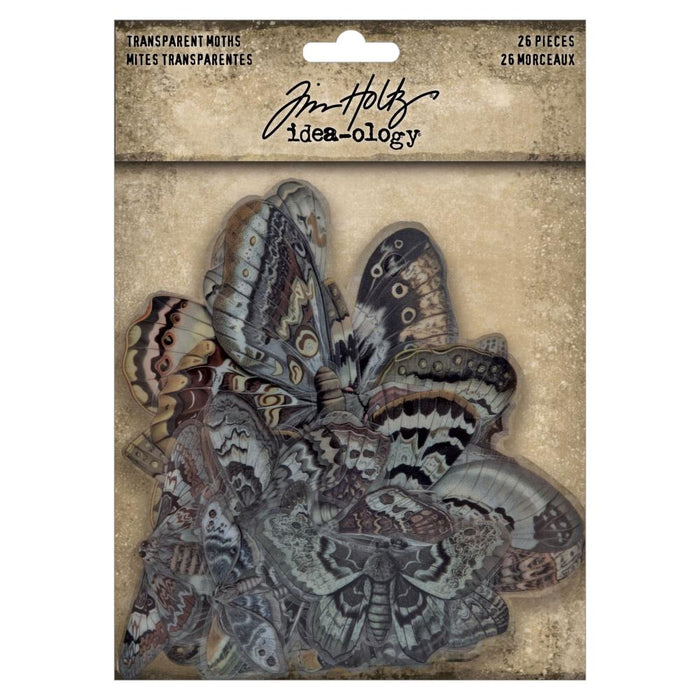 Tim Holtz Idea-ology - Transparencies Moths