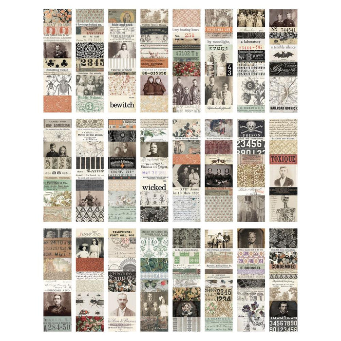 Tim Holtz Idea-ology - Large Collage Strips Halloween 2024