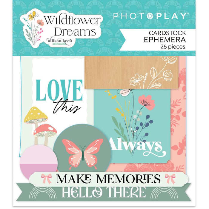 Photoplay Wildflower Dreams - Ephemera Die-Cuts