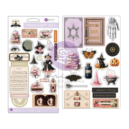 Prima Magic Spell - Chipboard Stickers