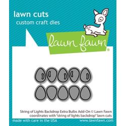 Lawn Fawn Craft Die - String Of Lights Extra Bulbs