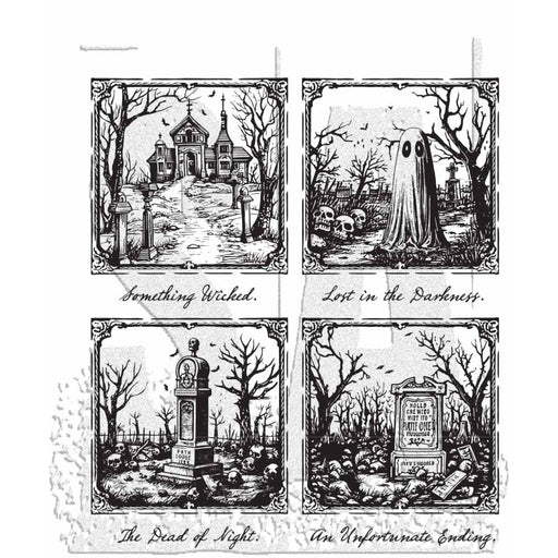 Stampers Anonymous Tim Holtz Collection - Framed Frights