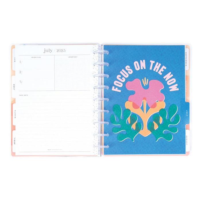 Me & My Big Ideas Happy Planner - Vivid Tropics Classic 12 Month 2025 Planner