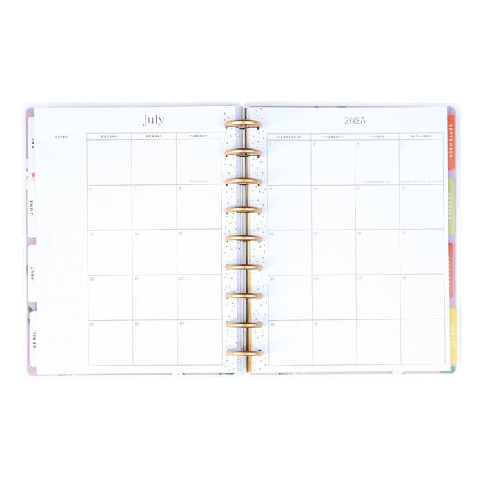 Me & My Big Ideas Happy Planner - Brilliant Blooms Classic 12 Month 2025 Planner