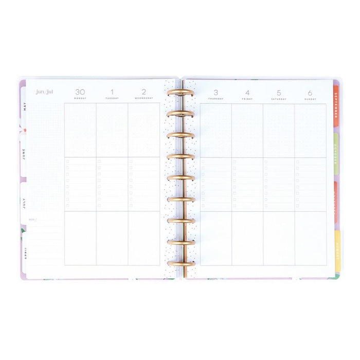 Me & My Big Ideas Happy Planner - Brilliant Blooms Classic 12 Month 2025 Planner