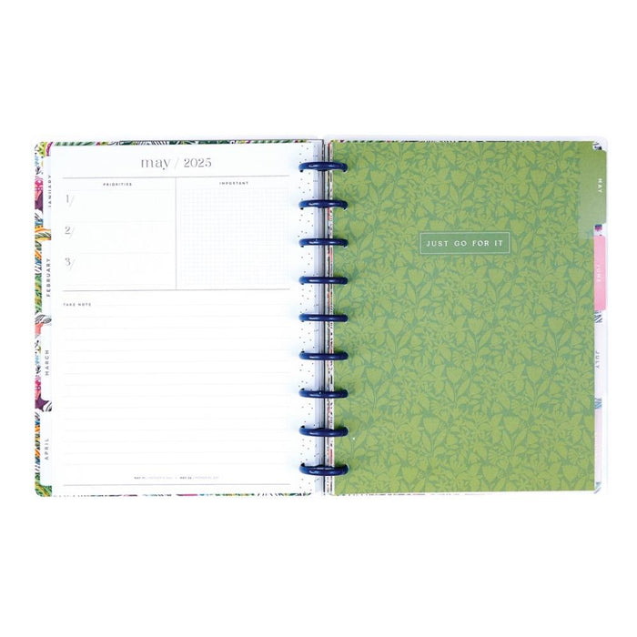 Me & My Big Ideas Happy Planner - Wallpaper Menagerie Classic 12 Month 2025 Planner