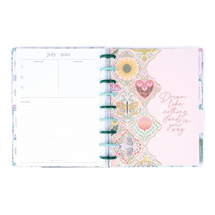 Me & My Big Ideas Happy Planner - Folk & Flora Classic 12 Month 2025 Planner