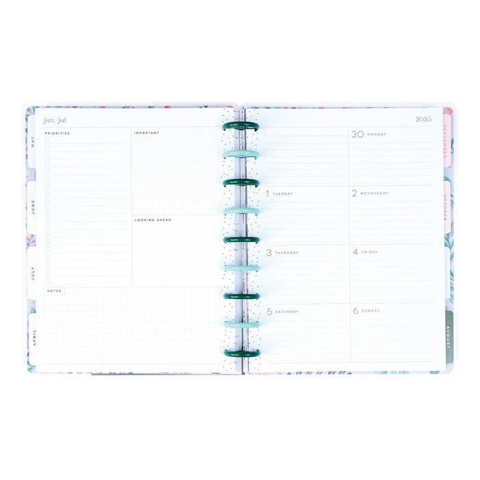 Me & My Big Ideas Happy Planner - Folk & Flora Classic 12 Month 2025 Planner