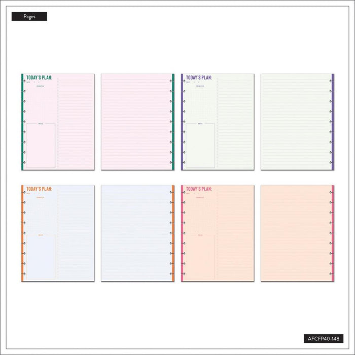 Me & My Big Ideas Happy Planner - Vivid Brights Classic Fill Paper