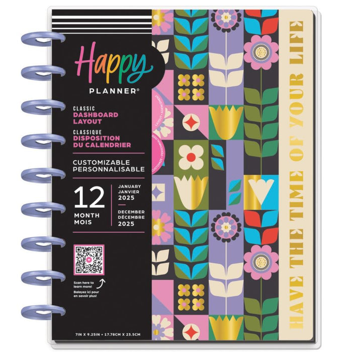 Me & My Big Ideas Happy Planner - Mod Garden Classic 12 Month 2025 Planner