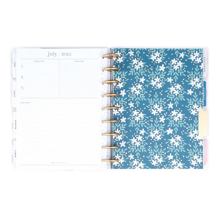 Me & My Big Ideas Happy Planner - Blooming Bouquet Classic 12 Month 2025 Planner