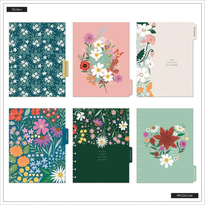 Me & My Big Ideas Happy Planner - Blooming Bouquet Classic 12 Month 2025 Planner