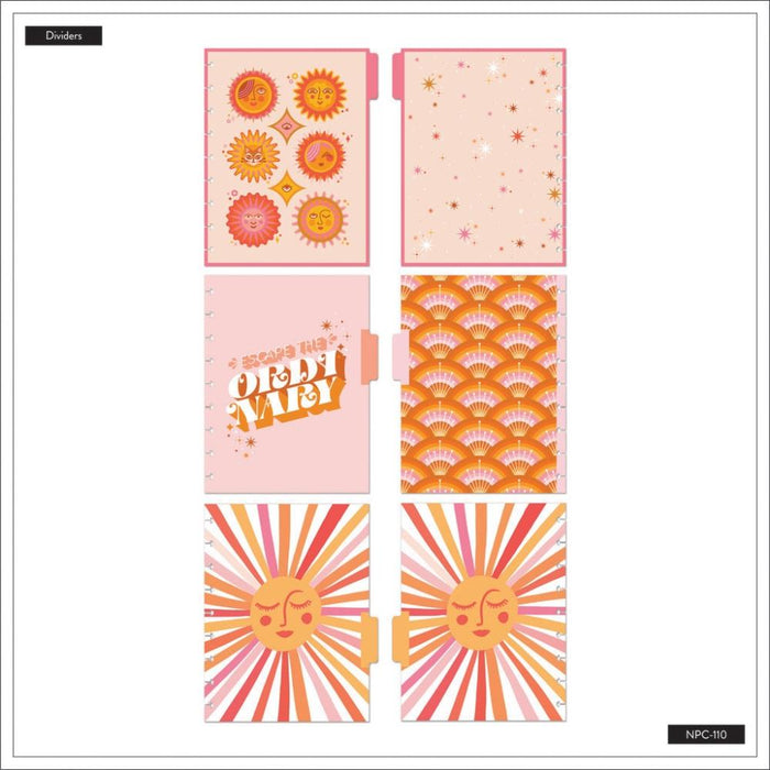 Me & My Big Ideas Happy Planner - Retro Sunset Classic Notebook