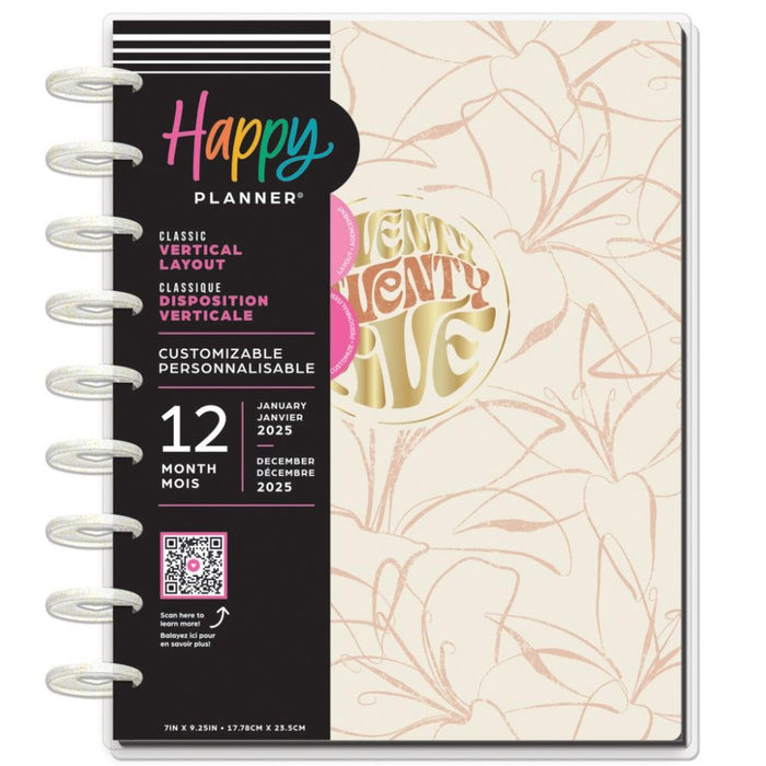 Me & My Big Ideas Happy Planner - Sunny Oasis Classic 12 Month 2025 Planner