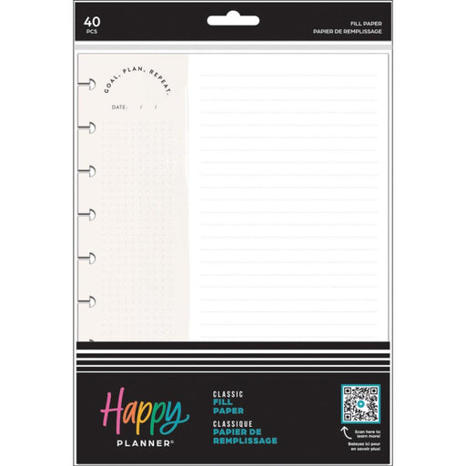 Me & My Big Ideas Happy Planner - Neutrals Classic Fill Paper