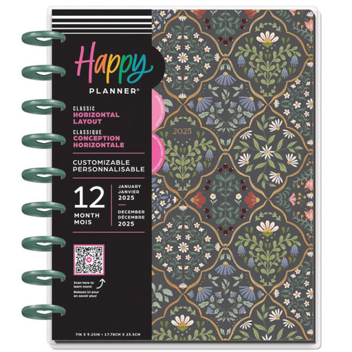 Me & My Big Ideas Happy Planner - Forest Flowers Classic 12 Month 2025 Planner