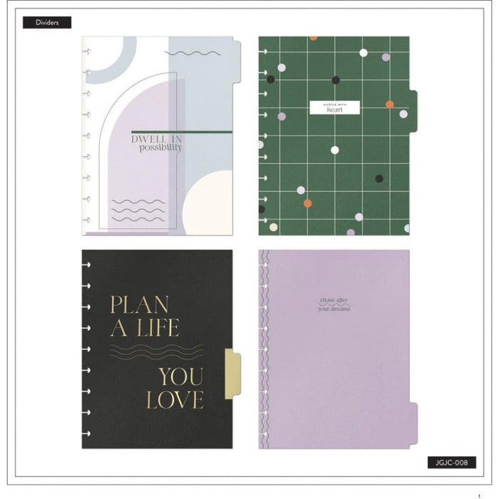 Me & My Big Ideas Happy Planner - Mauve & Moss Guided Journal