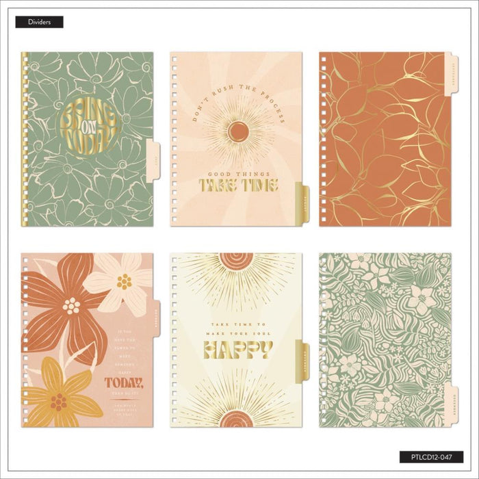 Me & My Big Ideas Happy Planner - Sunny Oasis Classic 12 Month 2025 Twin Loop Planner