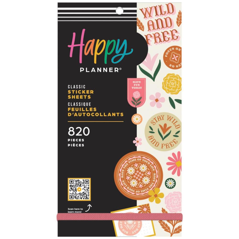 Me & My Big Ideas Happy Planner Sticker Value Pack - Western Wildflower