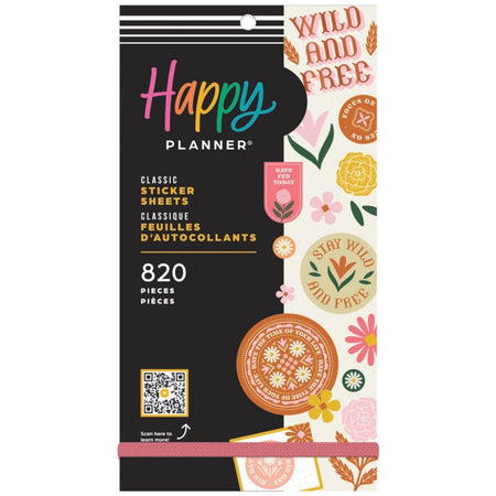 Me & My Big Ideas Happy Planner Sticker Value Pack - Western Wildflower