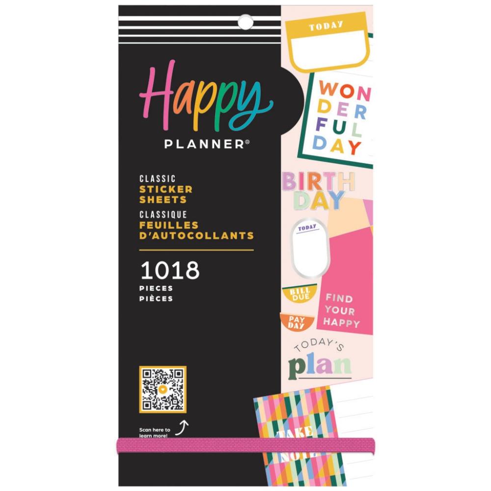 Me & My Big Ideas Happy Planner Sticker Value Pack - Building Blocks