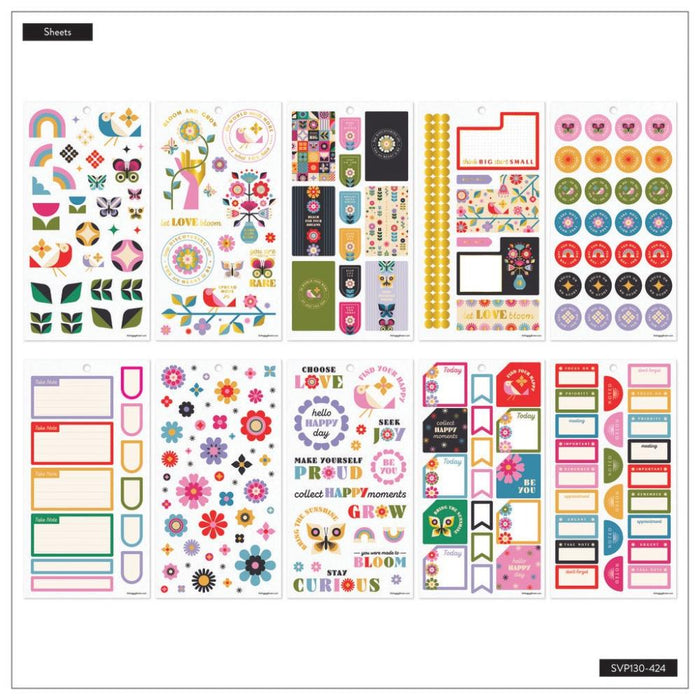 Me & My Big Ideas Happy Planner Sticker Value Pack - Mod Garden