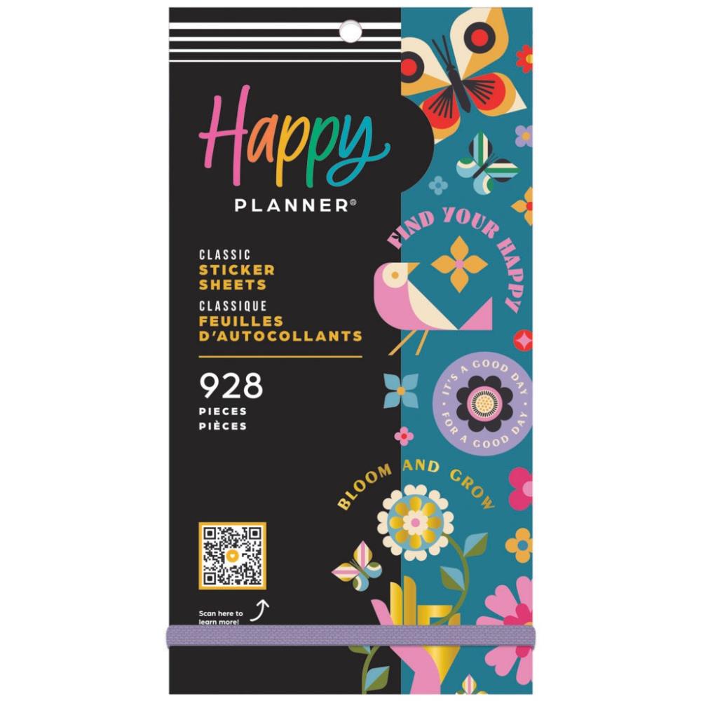 Me & My Big Ideas Happy Planner Sticker Value Pack - Mod Garden