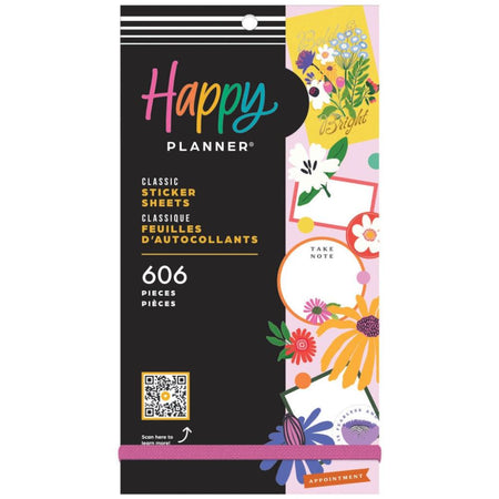 Me & My Big Ideas Happy Planner Sticker Value Pack - Brilliant Blooms