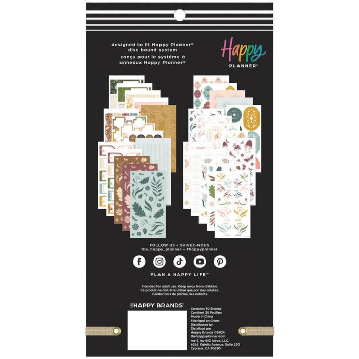 Me & My Big Ideas Happy Planner Sticker Value Pack - Woodland Whispers