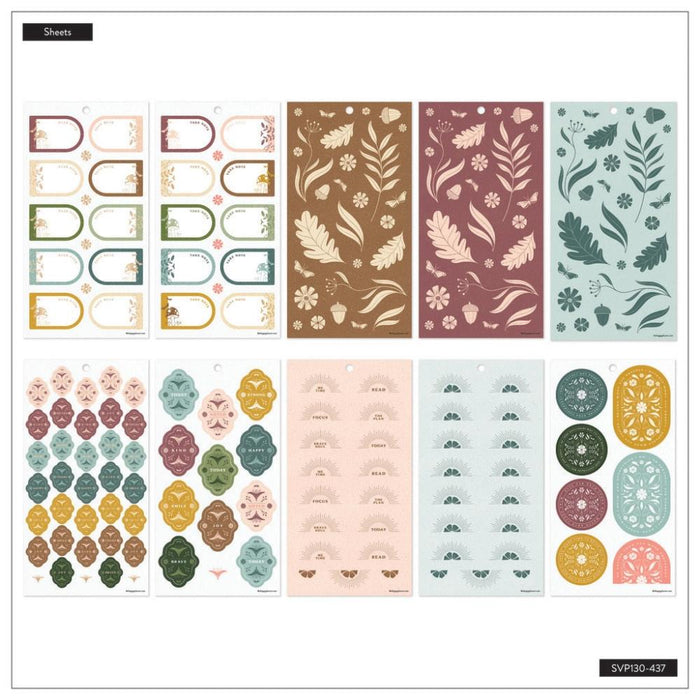 Me & My Big Ideas Happy Planner Sticker Value Pack - Woodland Whispers