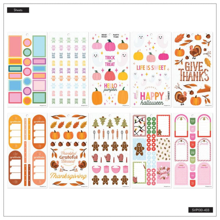 Me & My Big Ideas Happy Planner Sticker Value Pack - Seasons Of Joy