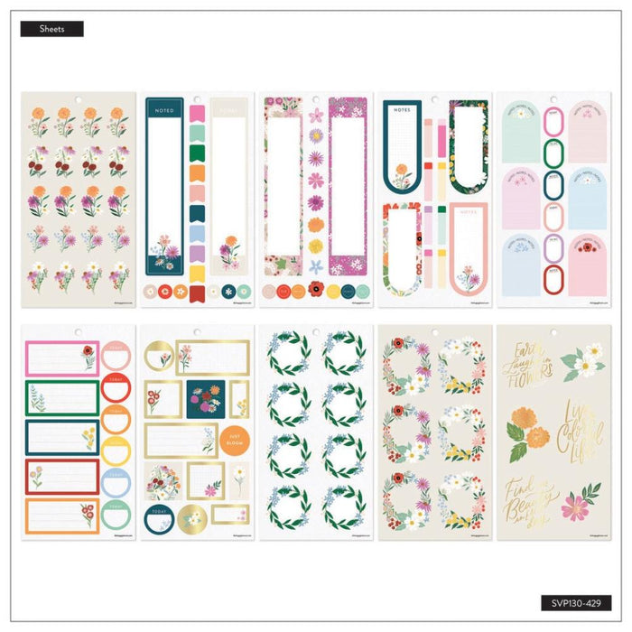 Me & My Big Ideas Happy Planner Sticker Value Pack - Blooming Bouquet