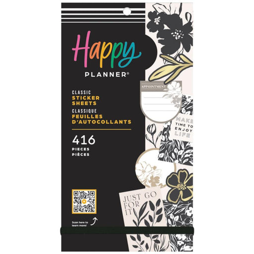 Me & My Big Ideas Happy Planner Sticker Value Pack - Sketchy Florals