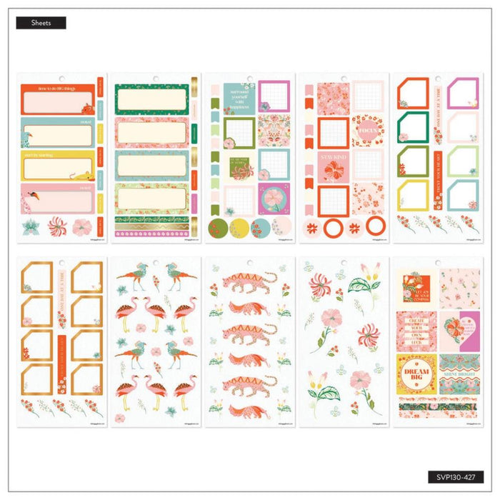 Me & My Big Ideas Happy Planner Sticker Value Pack - Lush Linens