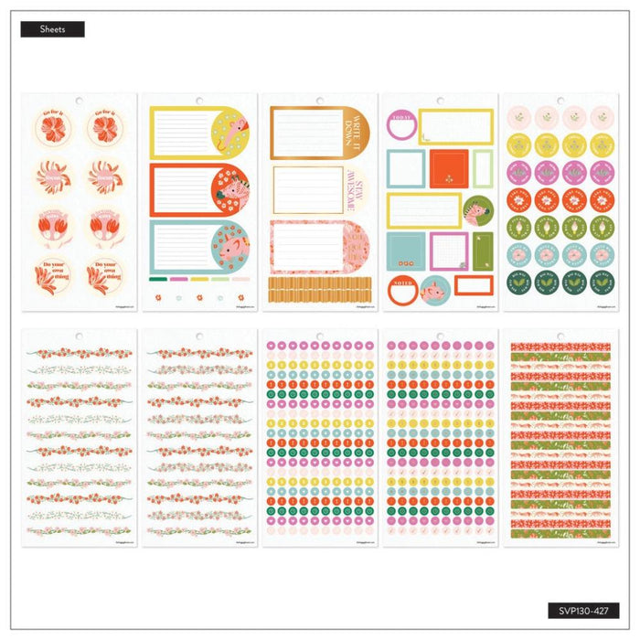 Me & My Big Ideas Happy Planner Sticker Value Pack - Lush Linens