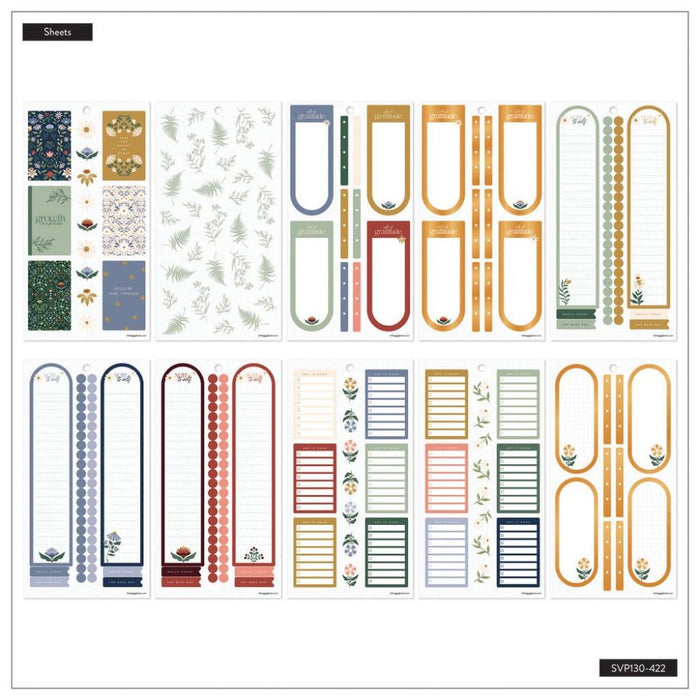 Me & My Big Ideas Happy Planner Sticker Value Pack - Forest Flowers